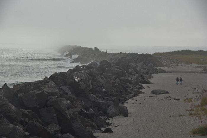 The south jetty